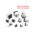 Tụ Nhôm Dán 4.7uF 25V 4x5.4mm